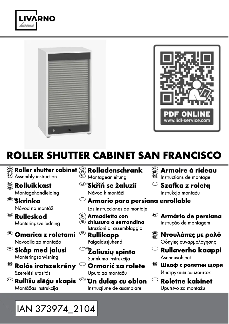Page 1 de la notice Manuel utilisateur Livarno Lux IAN 373974