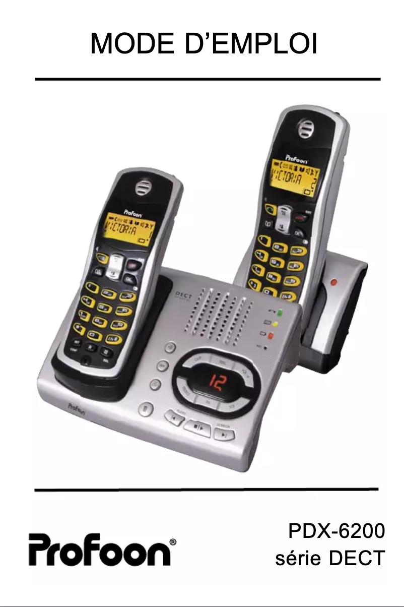 Página nº 1 - Manual de usuario Profoon PDX-6225
