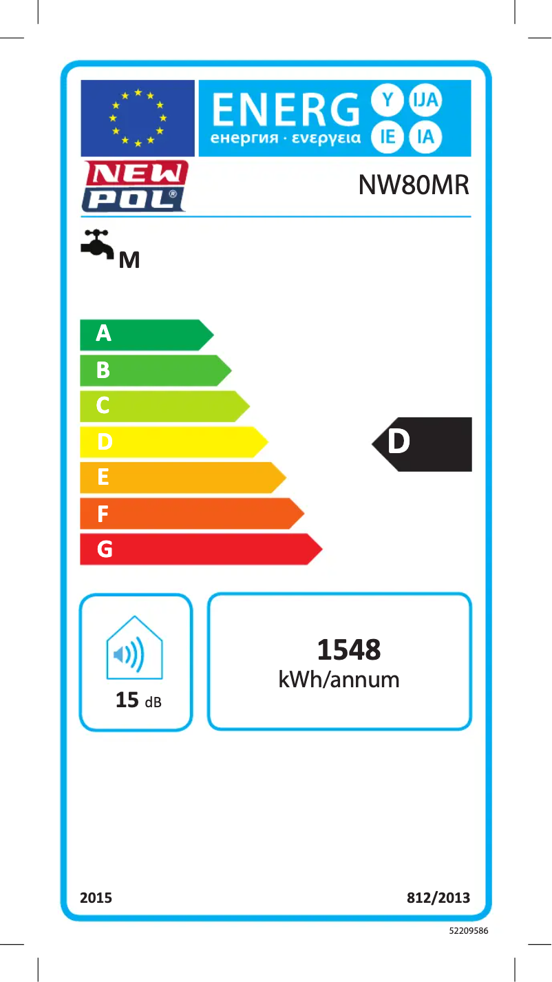 Page 1 of the manual User Manual New Pol NW80MR