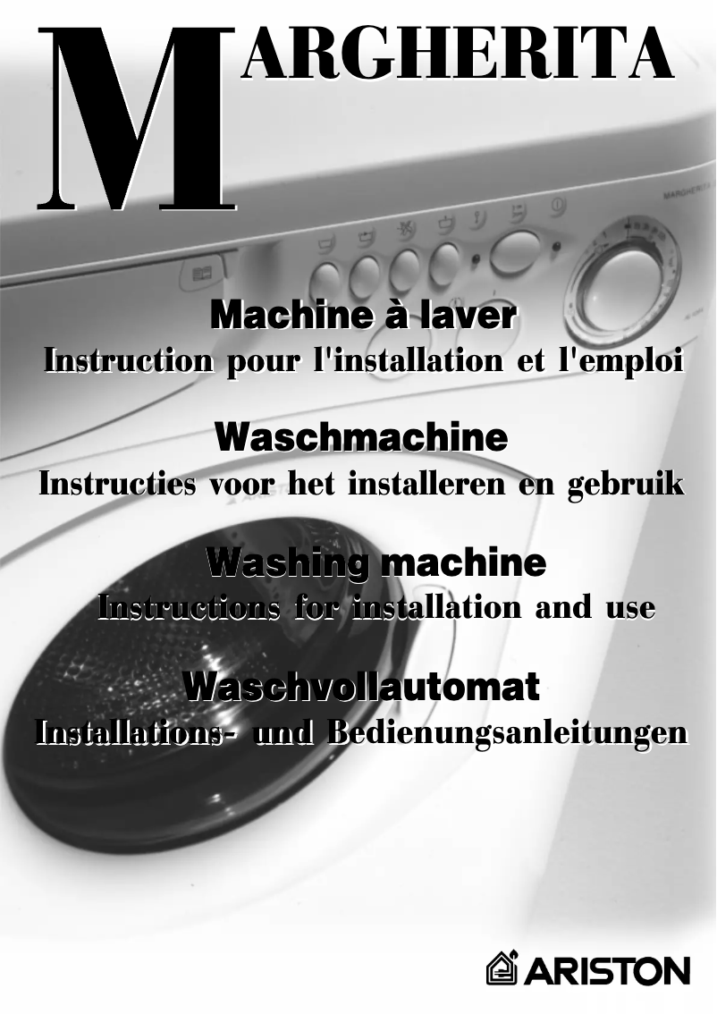 Page 1 de la notice Manuel utilisateur Hotpoint Ariston ALD140 EX