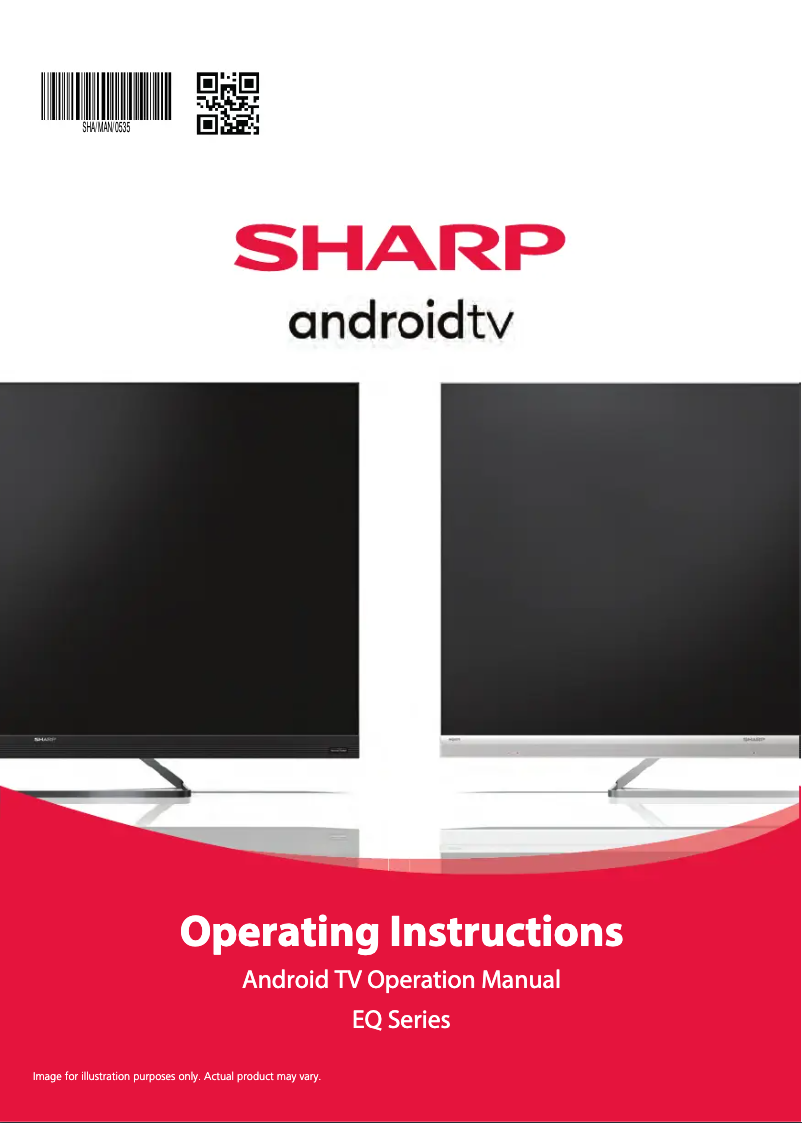 Página 1 del manual Manual de usuario Sharp 65EQ3KA