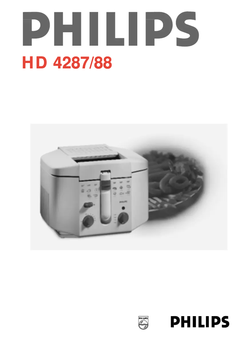 Página 1 del manual Manual de usuario Philips HD4288