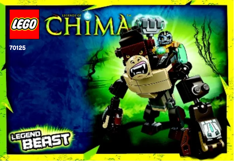 Page 1 de la notice Manuel utilisateur Lego Chima 70125