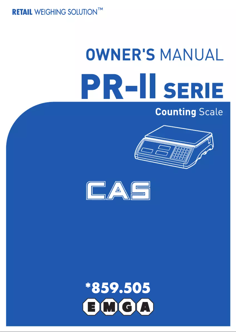 Page 1 de la notice Manuel utilisateur CAS 859505