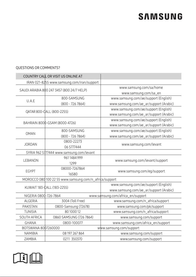 Página 1 del manual Manual de usuario Samsung AR18MQJSBWK