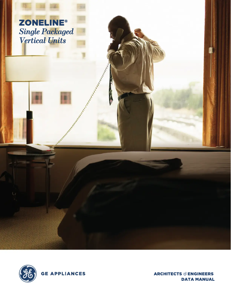 Page 1 of the manual User Manual GE AZ85E09EAC Zoneline