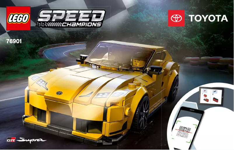 Page 1 de la notice Manuel utilisateur Lego Speed Champions 76901