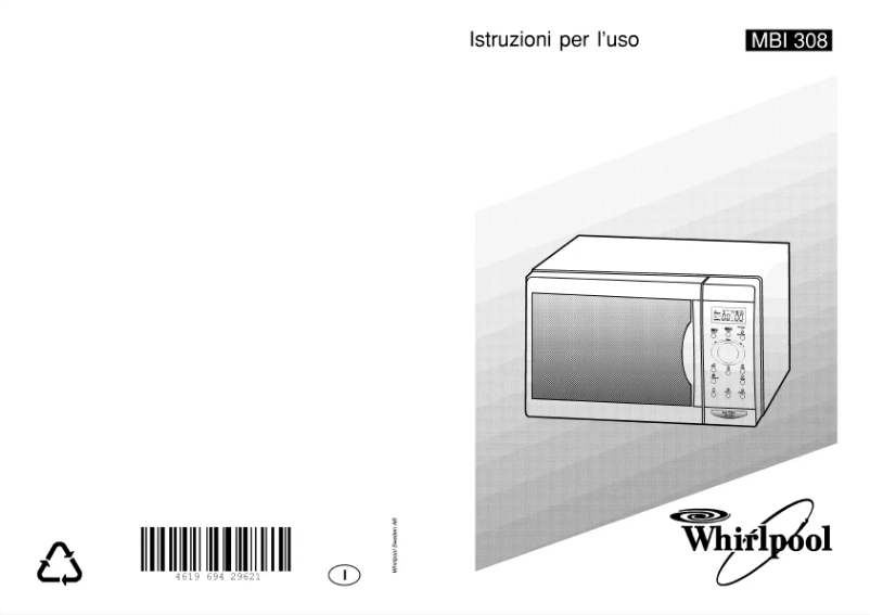 Página 1 del manual Manual de usuario Whirlpool AVM 689/WP