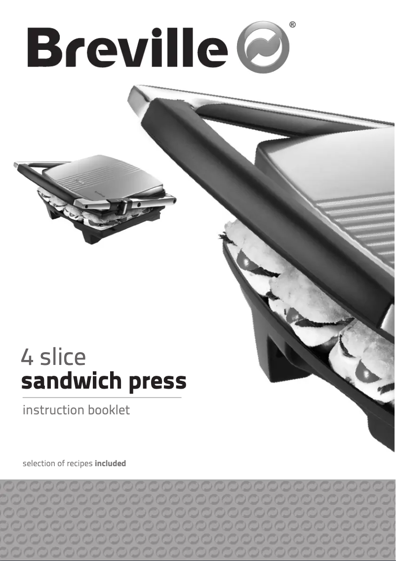 Page 1 de la notice Manuel utilisateur Breville VST026