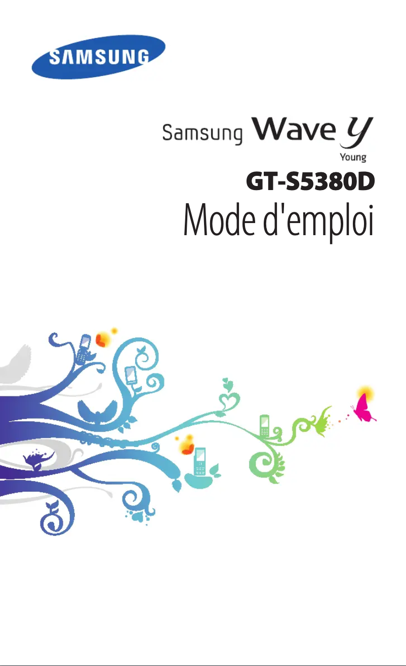 Page 1 de la notice Manuel utilisateur Samsung Wave Y GT-S5380