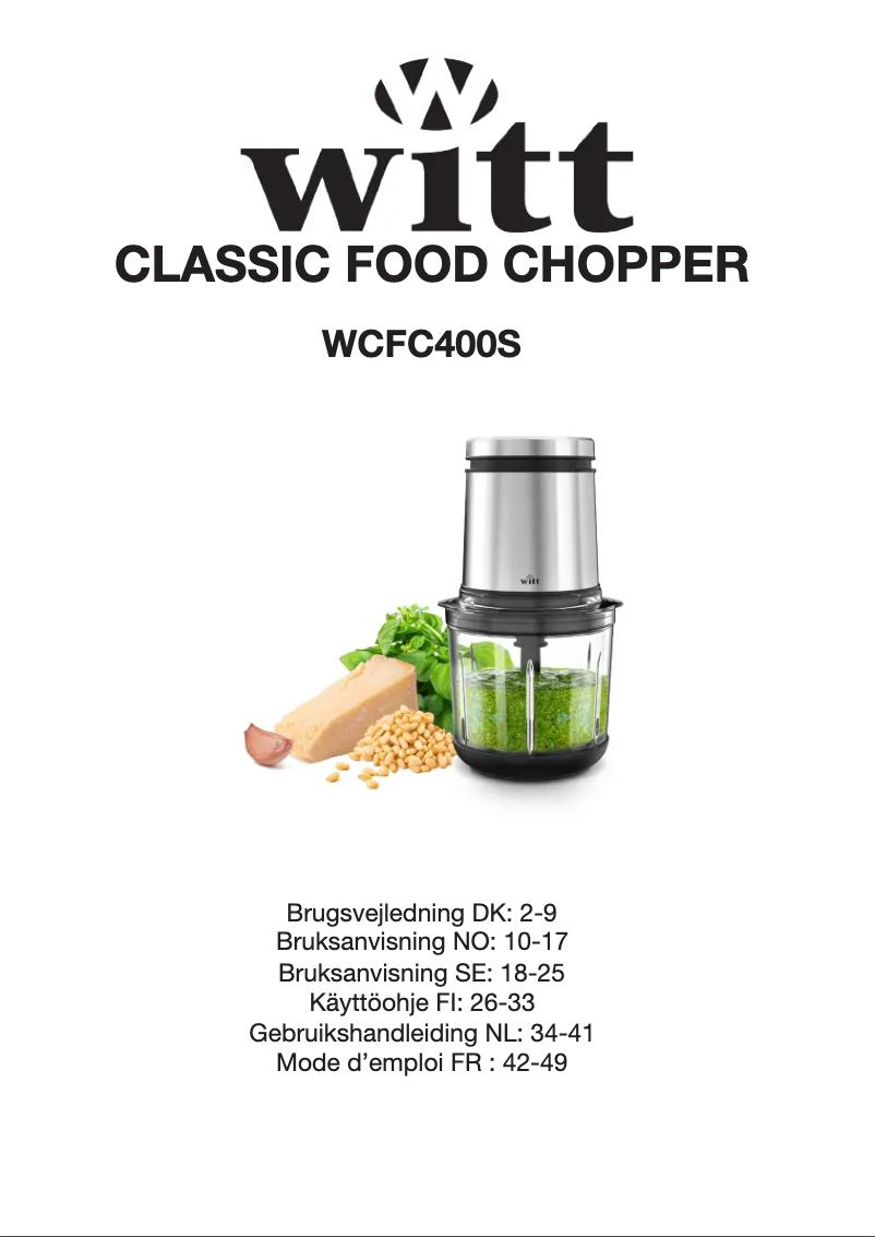 Página 1 del manual Manual de usuario Witt WCFC400S