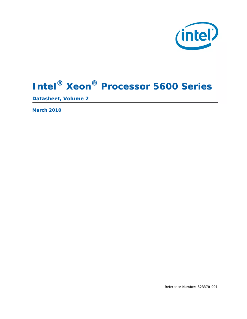 Page 1 de la notice Manuel utilisateur Intel L5618