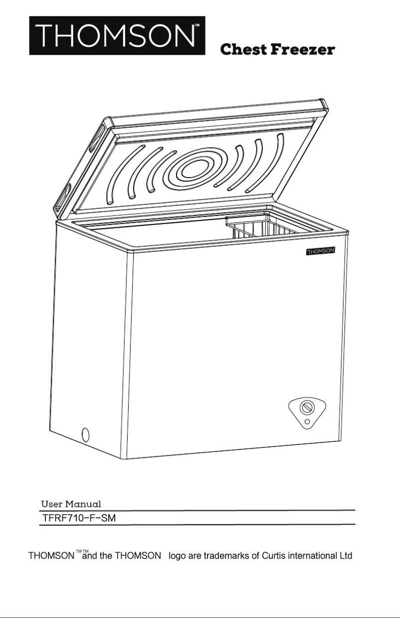 Page 1 de la notice Manuel utilisateur Thomson TFRF710-F-SM