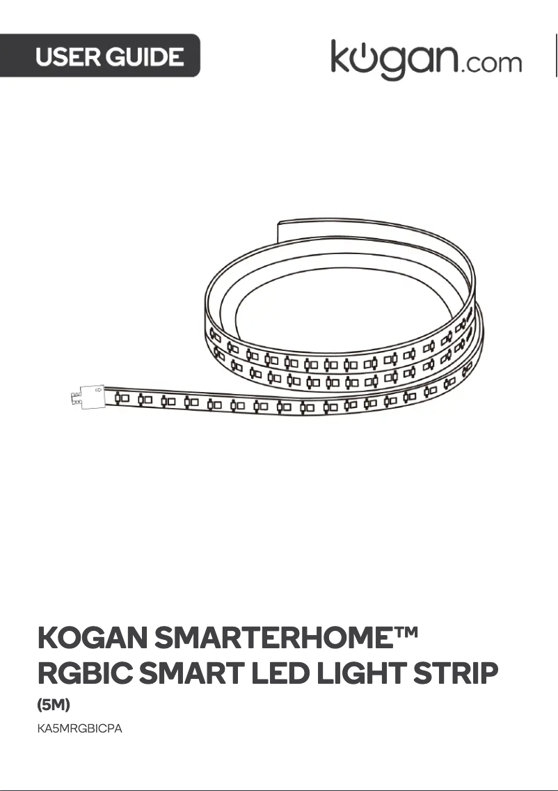Page 1 de la notice Manuel utilisateur Kogan KA5MRGBICPA