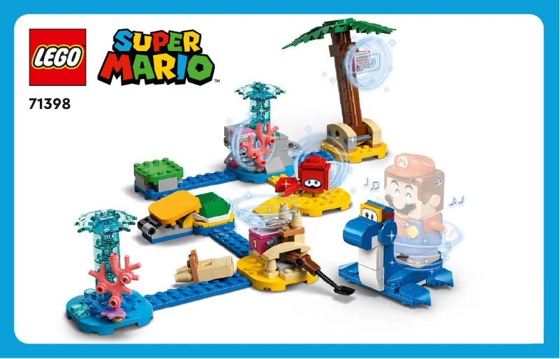 Page 1 de la notice Manuel utilisateur Lego Super Mario 71398