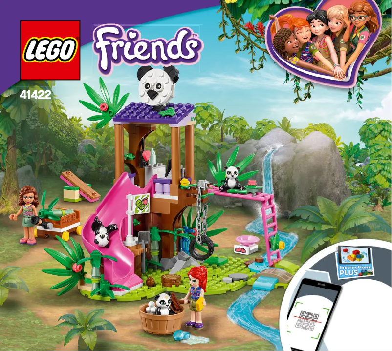 Page 1 de la notice Manuel utilisateur Lego Friends 41422