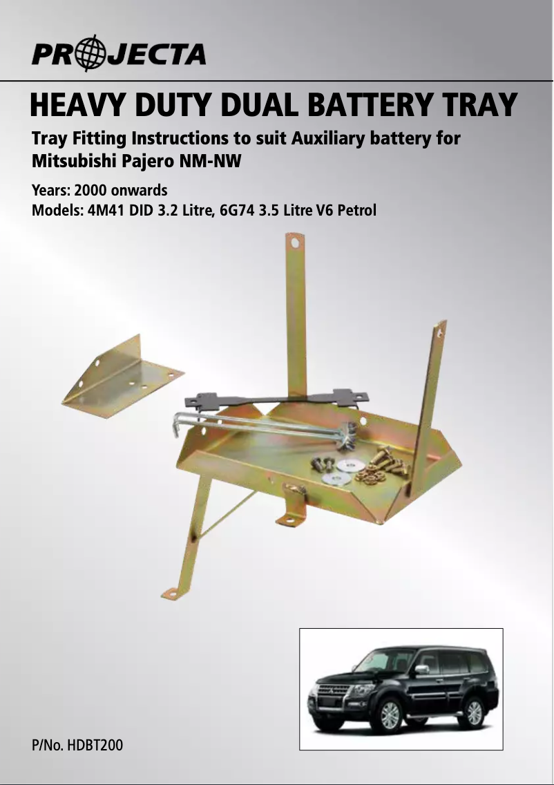 Página 1 del manual Manual de usuario Projecta HDBT200