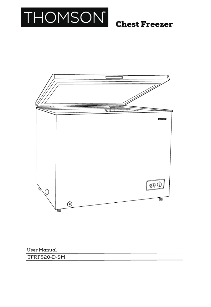 Page 1 de la notice Manuel utilisateur Thomson TFRF520-D-SM