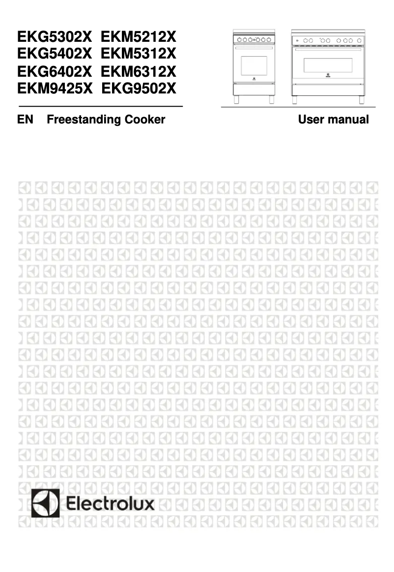 Page 1 de la notice Manuel utilisateur Electrolux EKM9425X