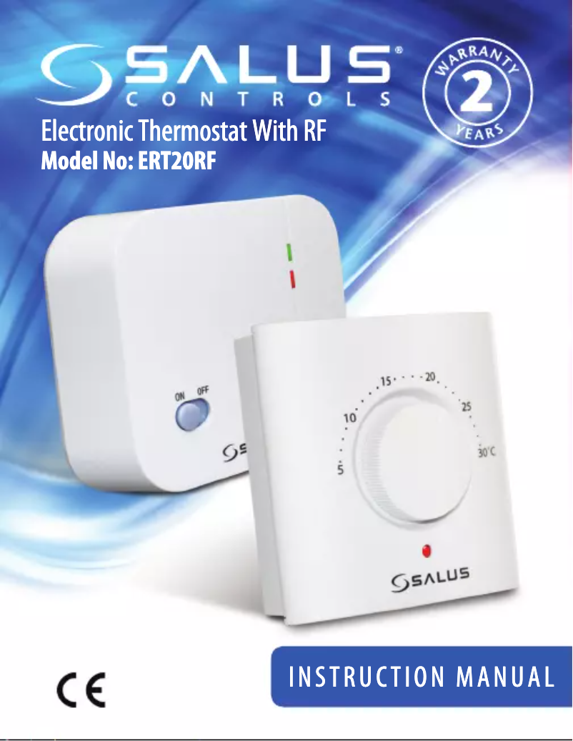 Página 1 del manual Manual de usuario Salus ERT20RF