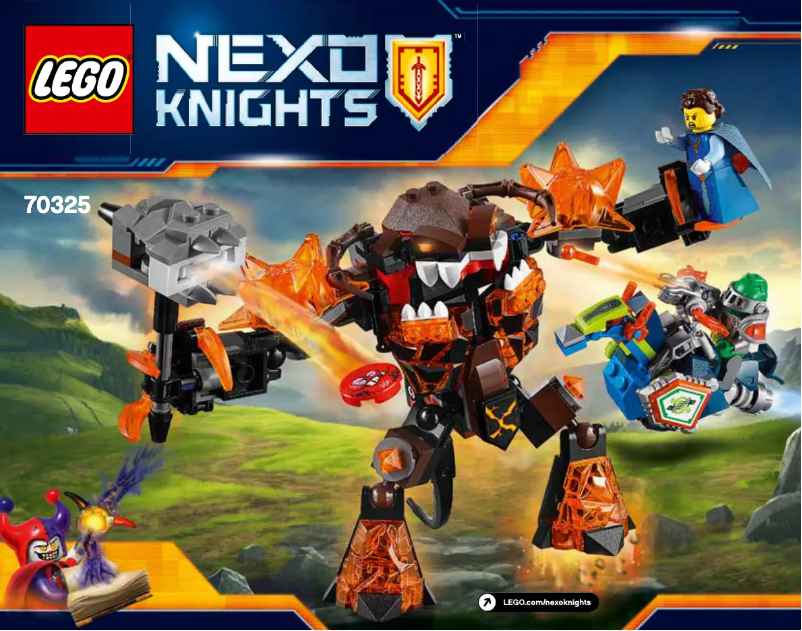 Página 1 del manual Manual de usuario Lego Nexo Knights 70325