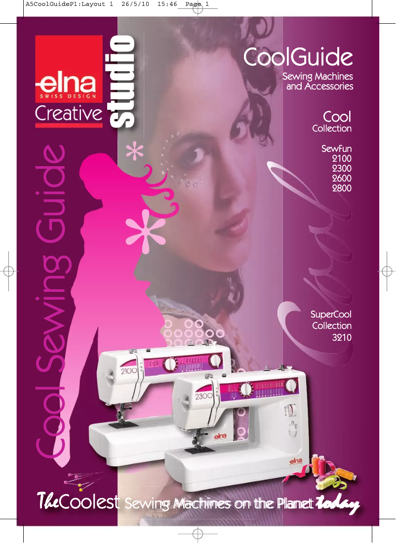 Página 1 del manual Manual de usuario Elna Jeans 3210