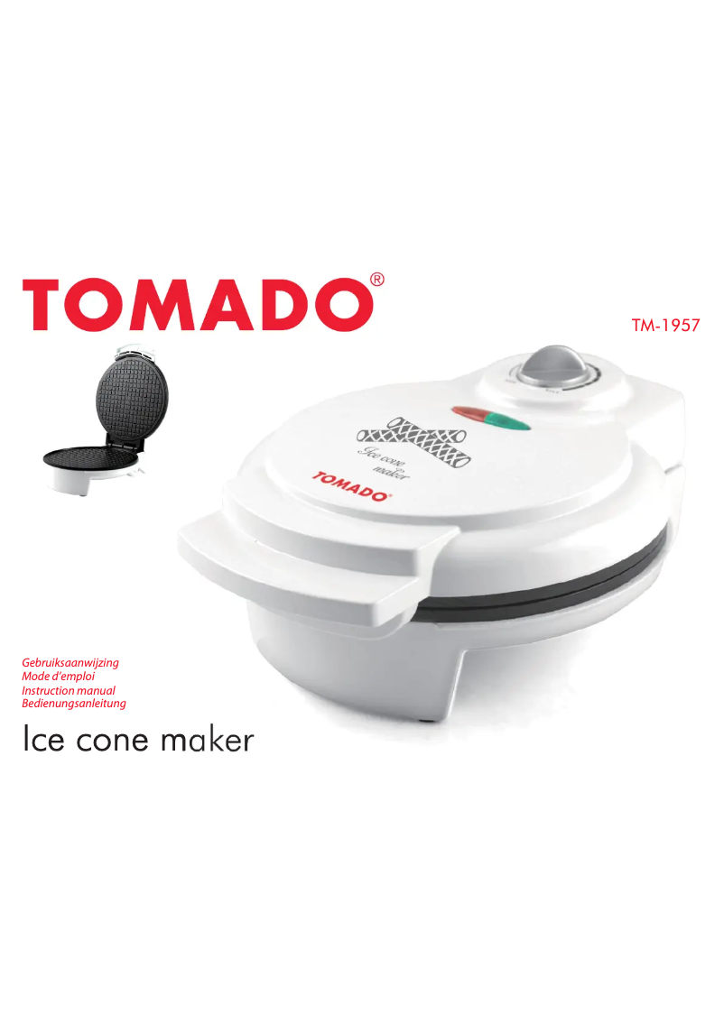 Page 1 de la notice Manuel utilisateur Tomado TM-1957