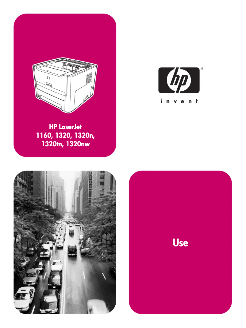 Image de la première page du manuel de l'appareil LaserJet 1320tn