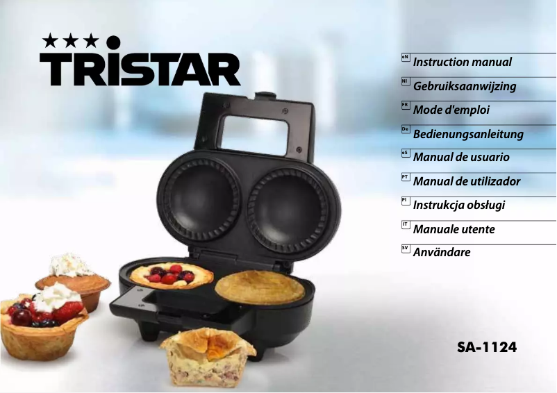 Página 1 del manual Manual de usuario TriStar SA-1124