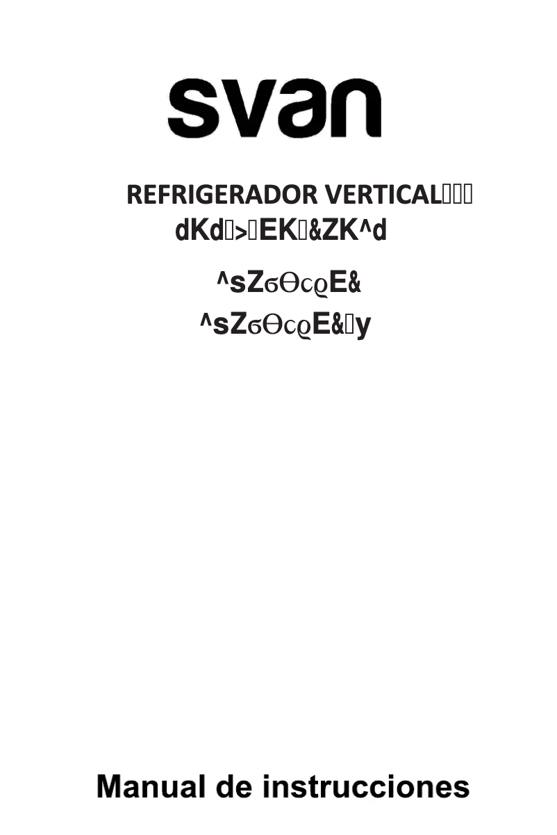 Page 1 de la notice Manuel utilisateur SVAN SVR1865NF