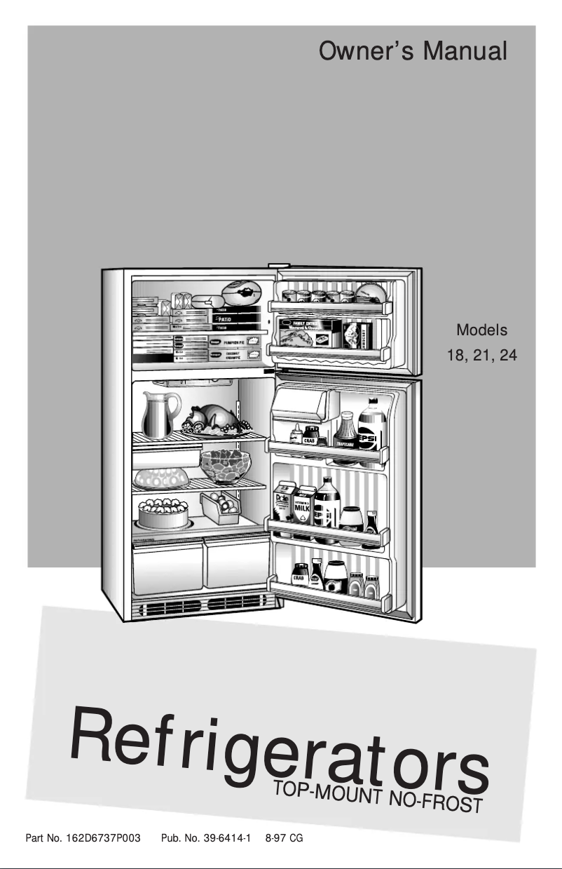 Page 1 de la notice Manuel d'utilisation et d'entretien Hotpoint CTX21GACAA