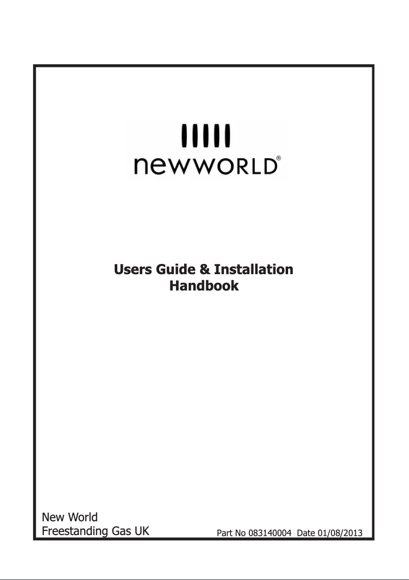 Page 1 de la notice Manuel utilisateur New World 550TSIDLm