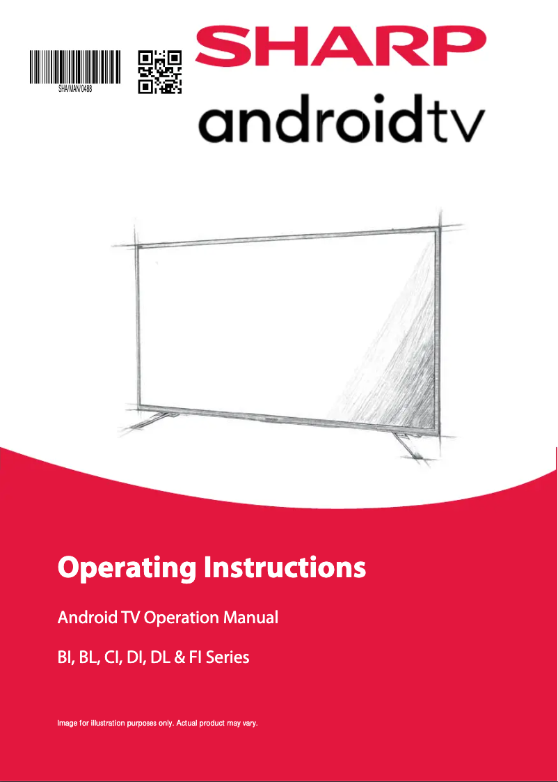 Page n°1 - Manuel utilisateur Sharp 40BL5KA