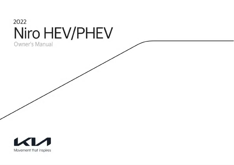 Página 1 del manual Manual de usuario Kia Niro (2022)