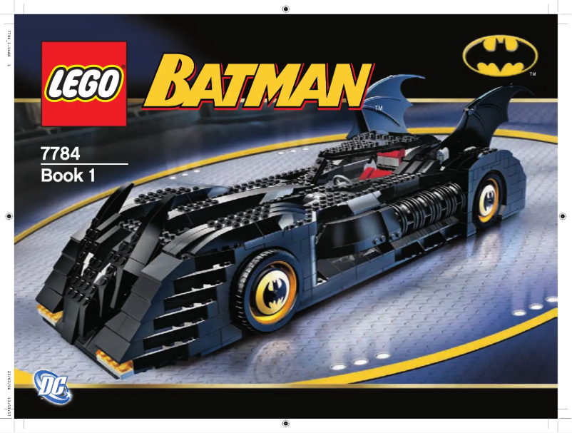 Página 1 del manual Instrucciones visuales Lego Batman 7784
