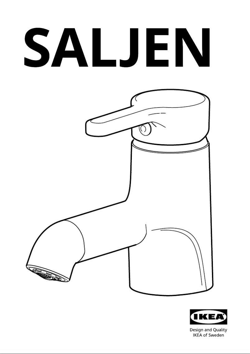 Page 1 de la notice Manuel utilisateur Ikea SALJEN 204.960.71