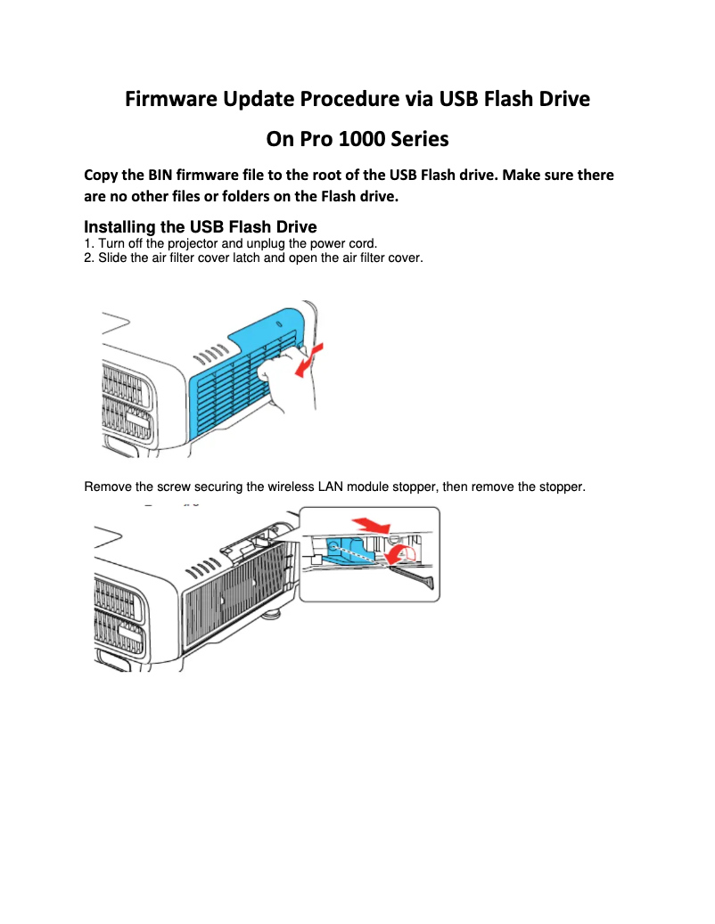 Página 1 del manual Guía de instalación Epson BrightLink EB-770Fi