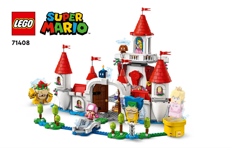 Page 1 de la notice Manuel utilisateur Lego Super Mario 71408