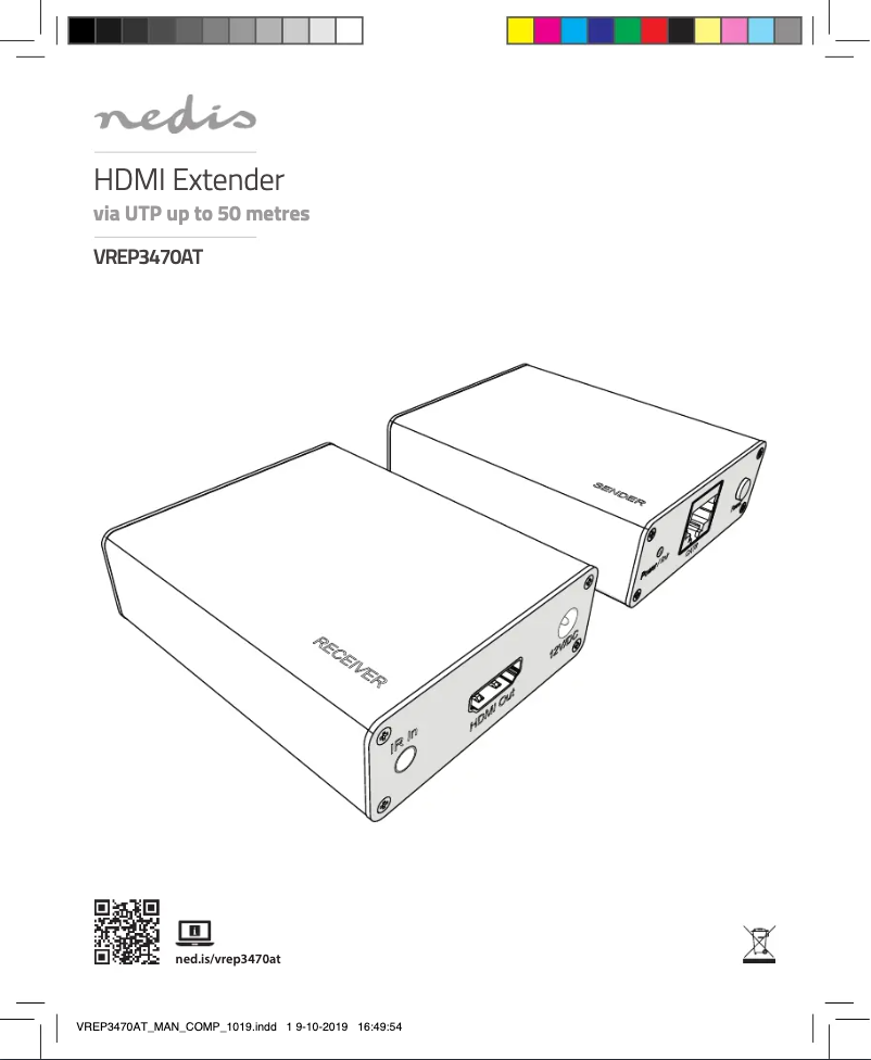 Page 1 of the manual User Manual Nedis VREP3470AT