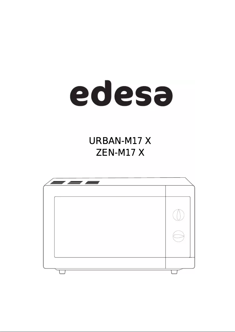 Página 1 del manual Manual de usuario Edesa M17X