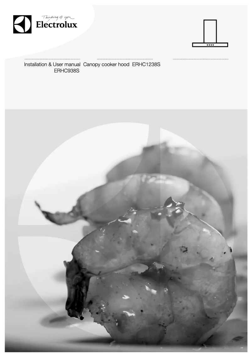 Página 1 del manual Manual de usuario Electrolux ERHC1238S