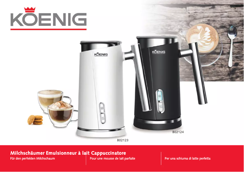 Página 1 del manual Manual de usuario Koenig B02123