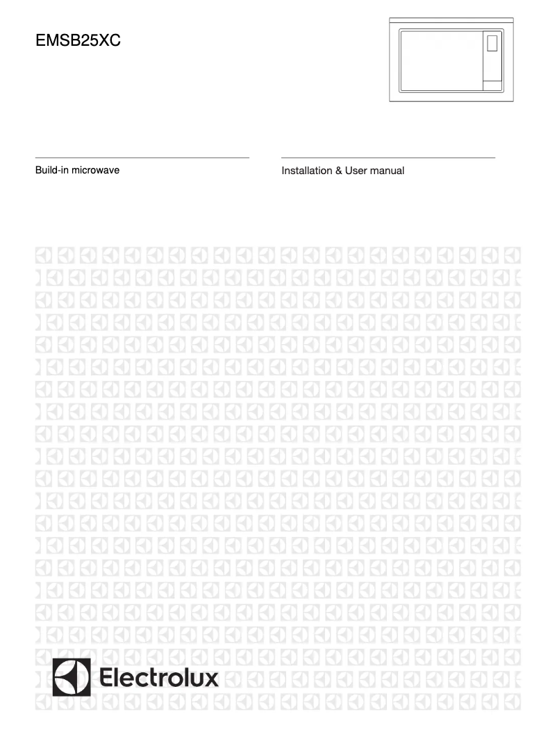 Página 1 del manual Manual de usuario Electrolux EMSB25XC