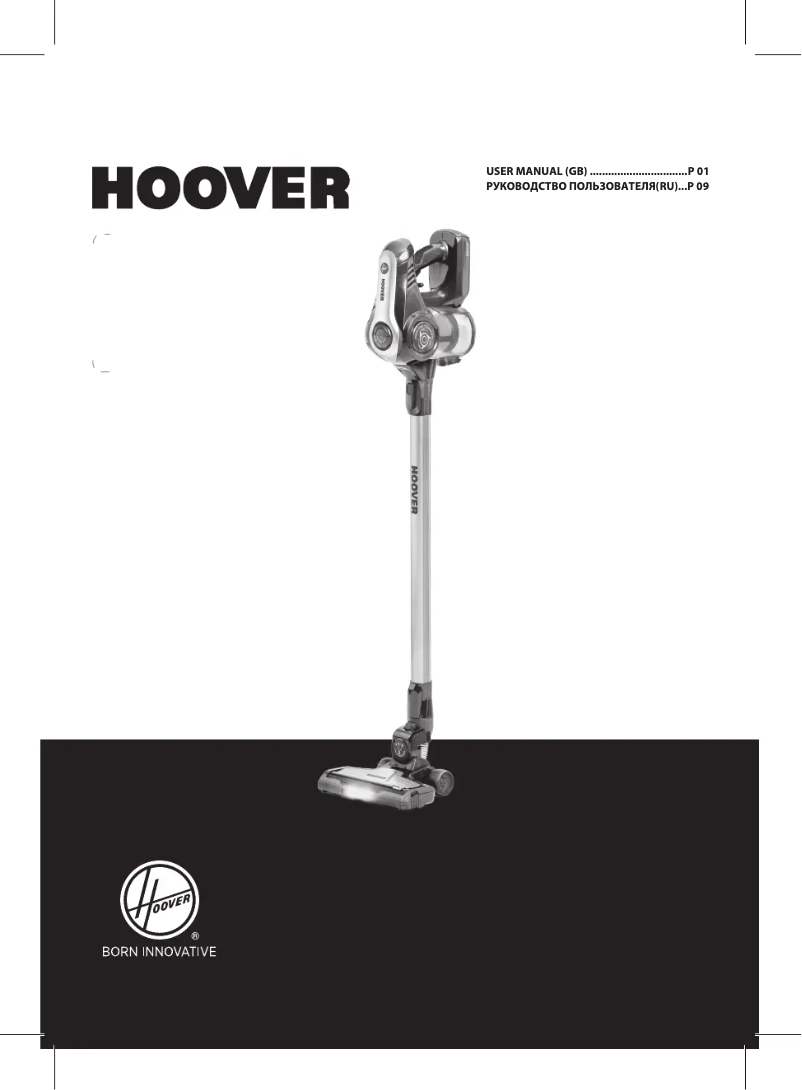 Page 1 de la notice Manuel utilisateur Hoover Rhapsody RA22AFG 019