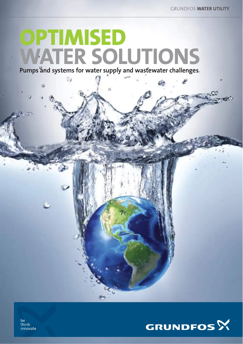 Page 1 de la notice Brochure Grundfos CU 362