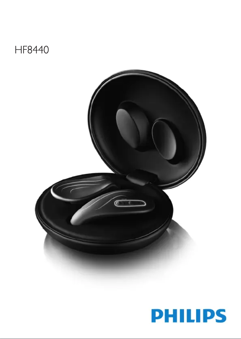 Image de la première page du manuel de l'appareil HF8440