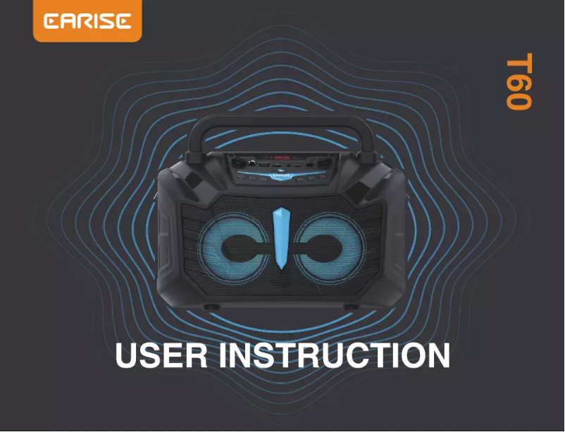 Page 1 de la notice Manuel utilisateur EARISE T60