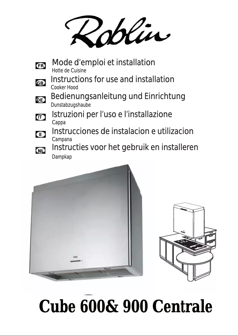 Página 1 del manual Manual de usuario Roblin Cube/2 600