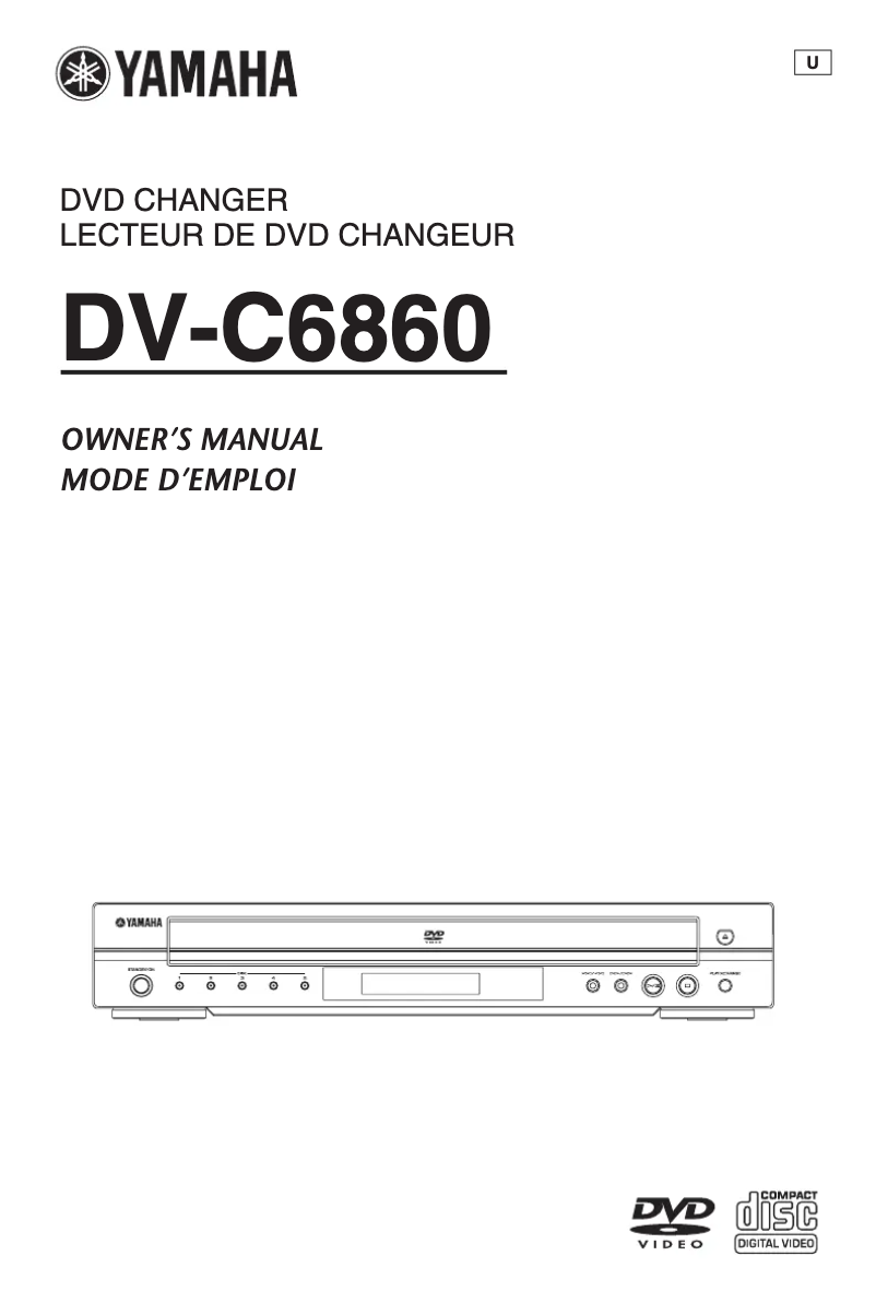 Page 1 de la notice Manuel utilisateur Yamaha DV-C6860
