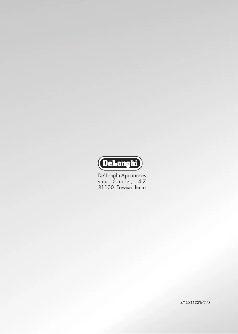 Página 1 del manual Manual de usuario DeLonghi PrimaDonna Avant ESAM 6700